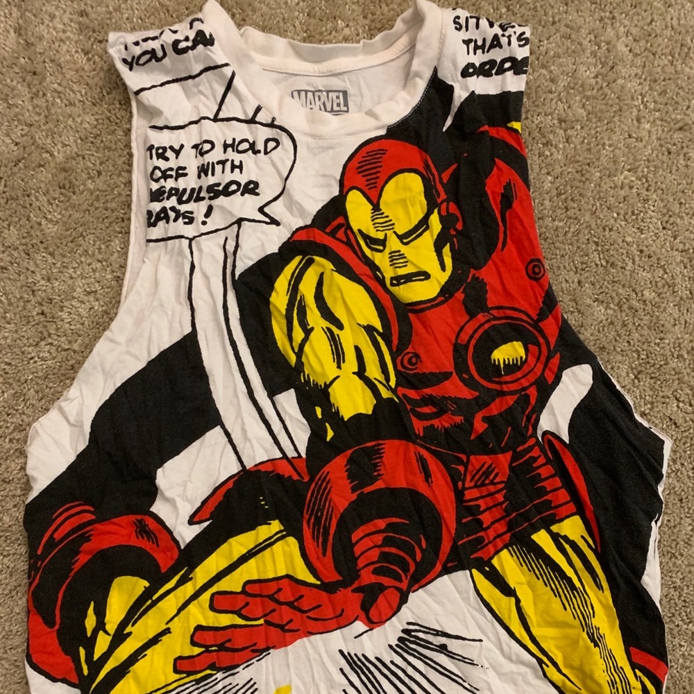 Marvel Comic Iron Man Tank